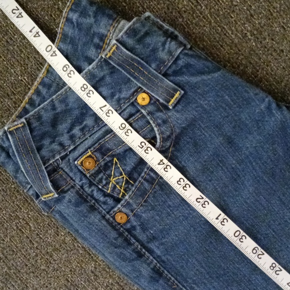 👖VTG True Religion👖 - Johnny Dark Wash Bootcut Flared Jeans - Picture 11 of 14